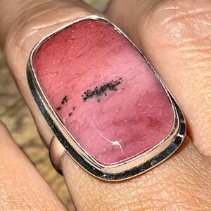 Burgundy Mookaite Ring Size 9
